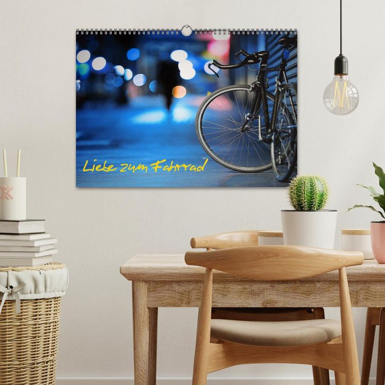 Produktbild: Liebe zum Fahrrad (Wandkalender 2026 DIN A3 quer), CALVENDO Monatskalender