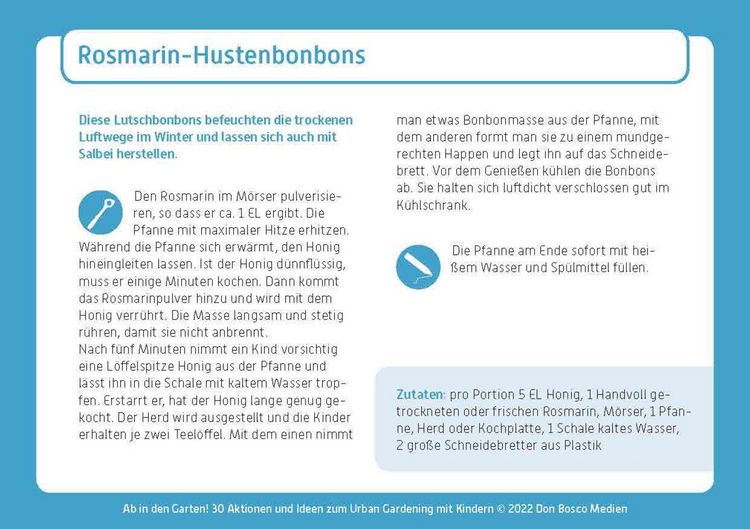 Ab in den Garten!
