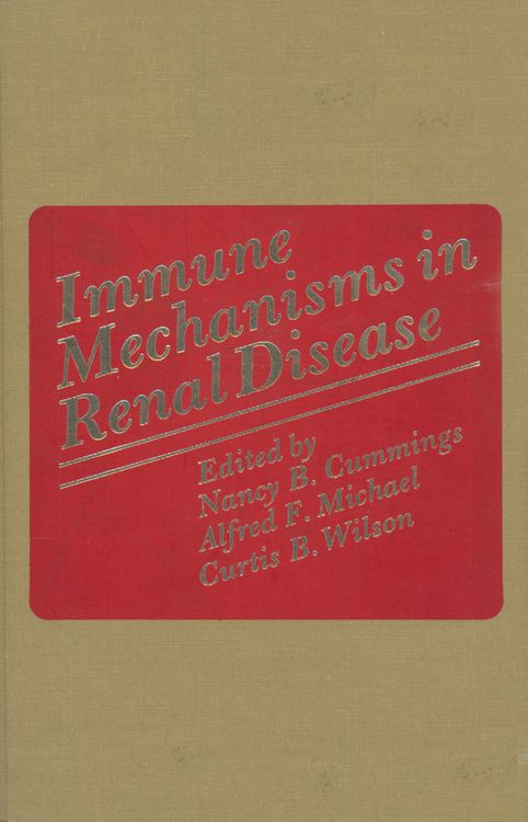 Produktbild: Immune Mechanisms in Renal Disease