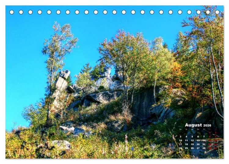 Produktbild: Bilder aus dem sch&ouml;nen Harz (Tischkalender 2026 DIN A5 quer), CALVENDO Monatskalender
