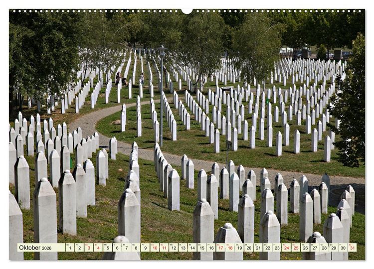 Produktbild: Bosnien und Herzegowina - Streifz&uuml;ge durch atemberaubende Kulturlandschaften (hochwertiger Premium Wandkalender 2026 DIN A2 quer), Kunstdruck in Hochglanz