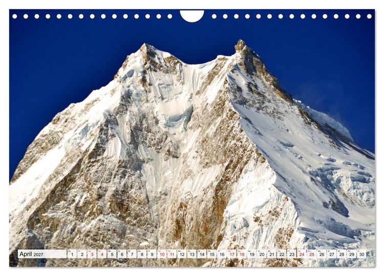 Produktbild: Der Manaslu Himal, gewaltige Bergriesen (Wandkalender 2027 DIN A4 quer), CALVENDO Monatskalender