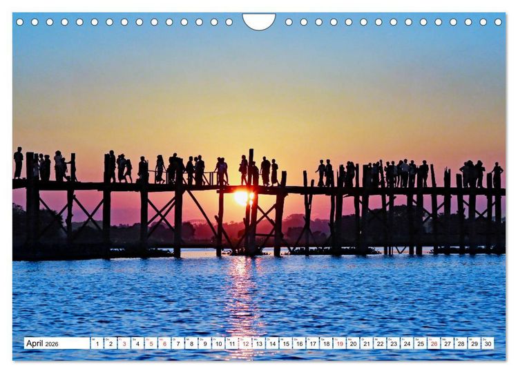 Produktbild: Unterwegs in S&uuml;dostasien (Wandkalender 2026 DIN A4 quer), CALVENDO Monatskalender