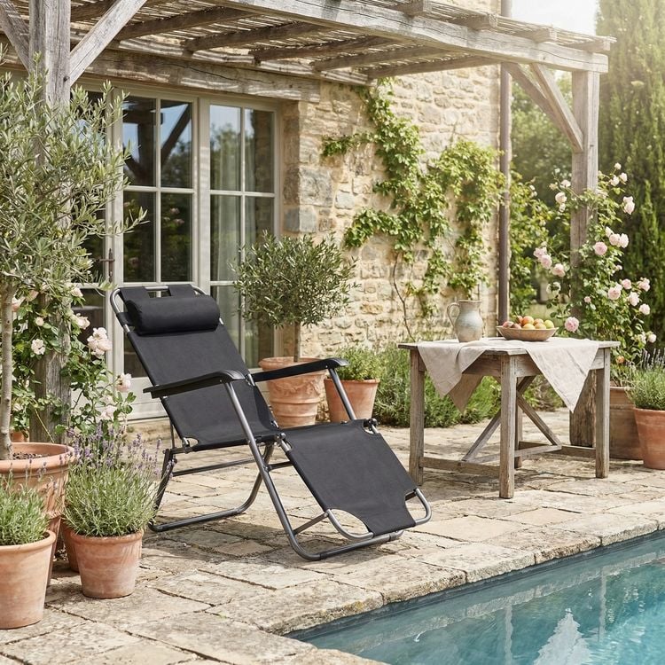 Produktbild: Sonnenliege Liegestuhl Gartenstuhl Camping Maltosa
