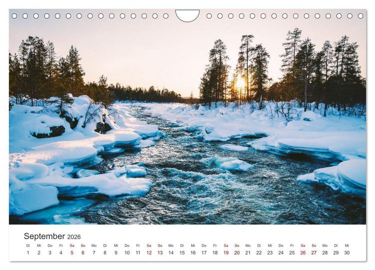 Produktbild: Finnland - Das bezaubernde Land im Norden. (Wandkalender 2026 DIN A4 quer), CALVENDO Monatskalender