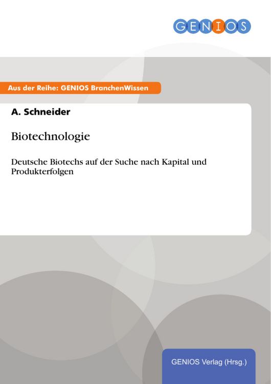 Produktbild: Biotechnologie