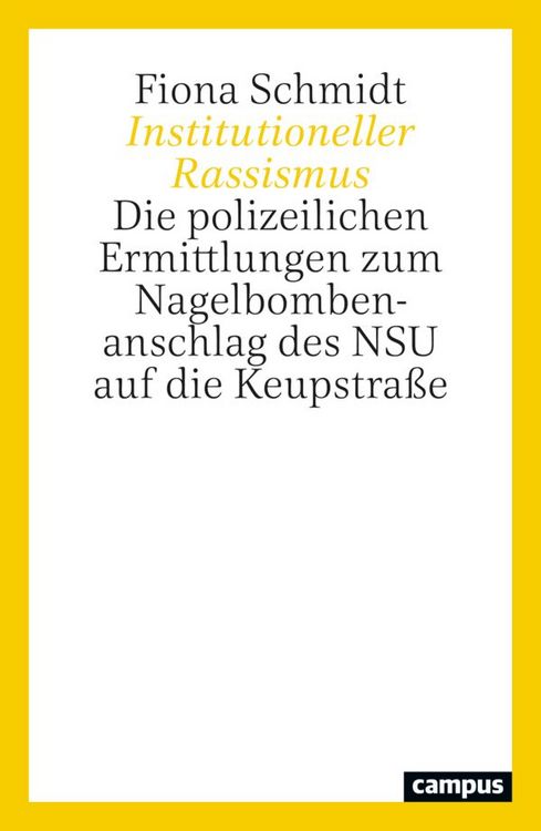 Produktbild: Institutioneller Rassismus