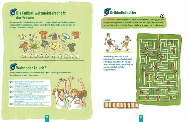 Produktbild: Das große Fußball-Rätselbuch