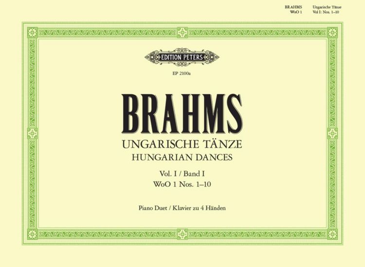 Produktbild: Ungarische T&auml;nze (original) Band 1