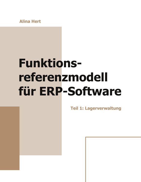 Produktbild: Funktionsreferenzmodell f&uuml;r ERP-Software