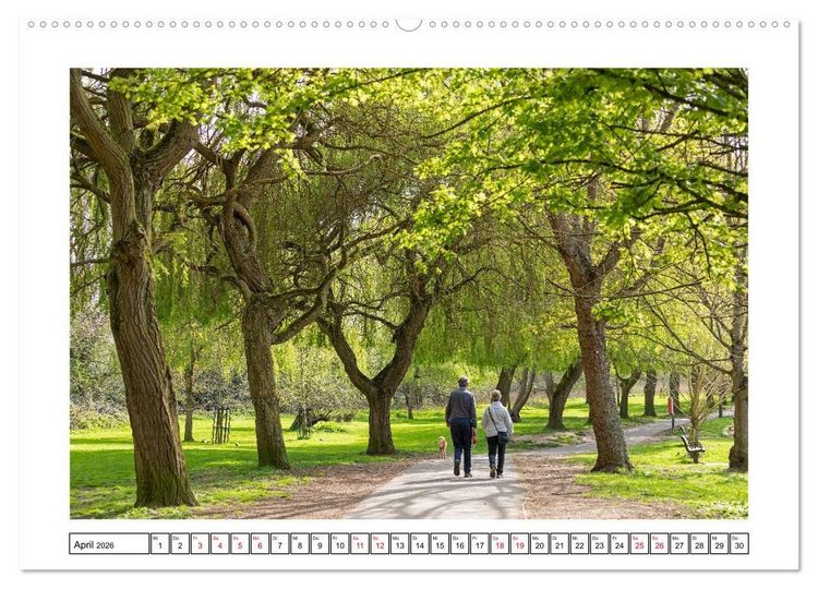 Produktbild: Stratford upon Avon - Shakespeare-Stadt (Wandkalender 2026 DIN A2 quer), CALVENDO Monatskalender