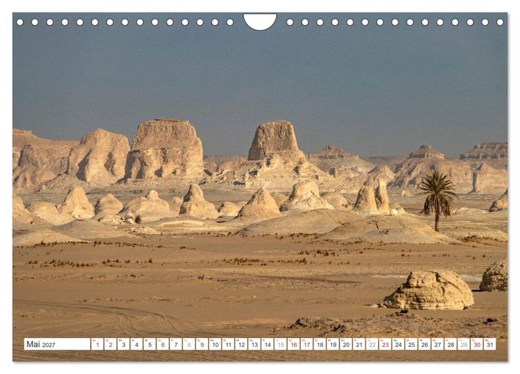 Produktbild: &Auml;gypten - die Weisse W&uuml;ste (Wandkalender 2027 DIN A4 quer), CALVENDO Monatskalender
