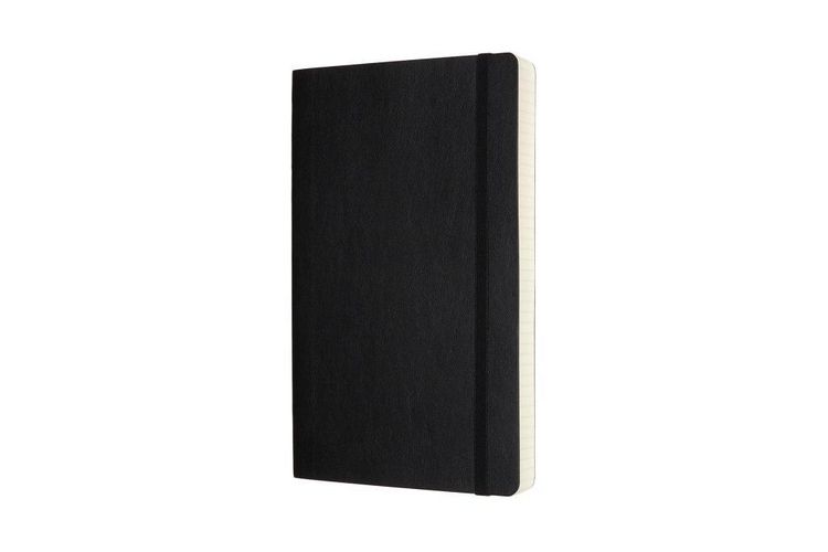Produktbild: Moleskine Notizbuch Large/A5, Kariert, Erweiterte Seitenanzahl, Schwarz