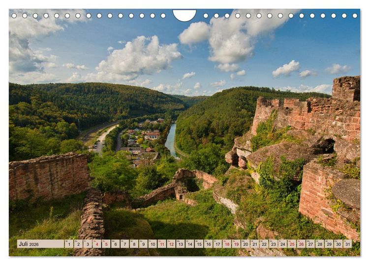 Produktbild: Vogesen - wundersch&ouml;n (Wandkalender 2026 DIN A4 quer), CALVENDO Monatskalender