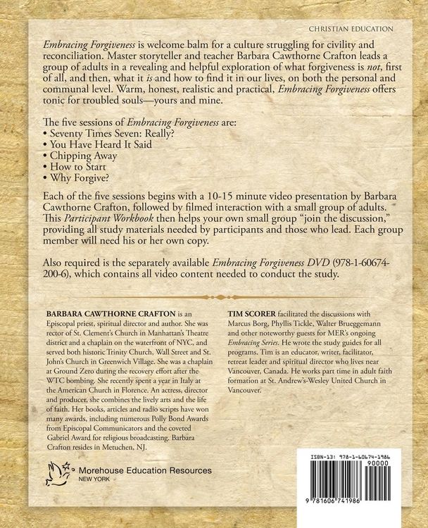 Produktbild: Embracing Forgiveness - Participant Workbook