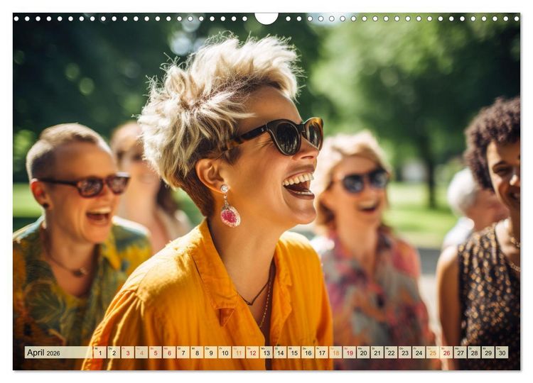 Produktbild: Lachen verzaubert (Wandkalender 2026 DIN A3 quer), CALVENDO Monatskalender