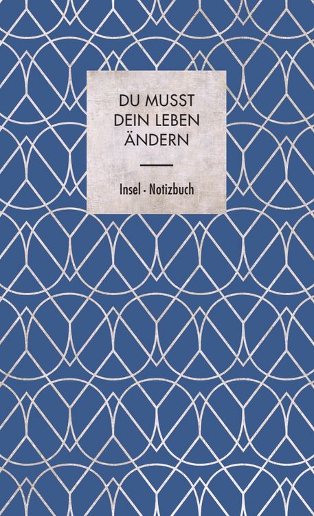 Produktbild: Notizbuch &raquo;Du musst dein Leben &auml;ndern&laquo;