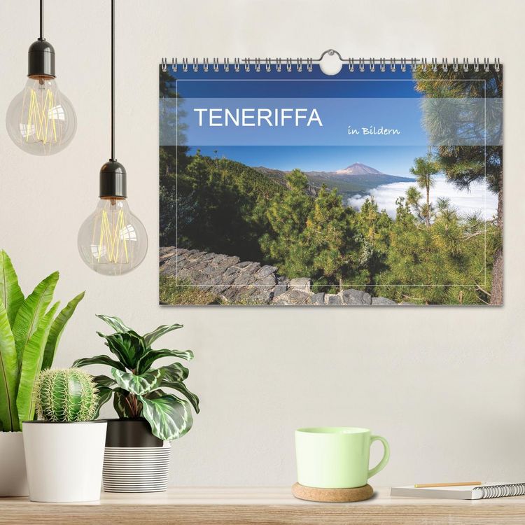 Produktbild: Teneriffa in Bildern (Wandkalender 2026 DIN A4 quer), CALVENDO Monatskalender