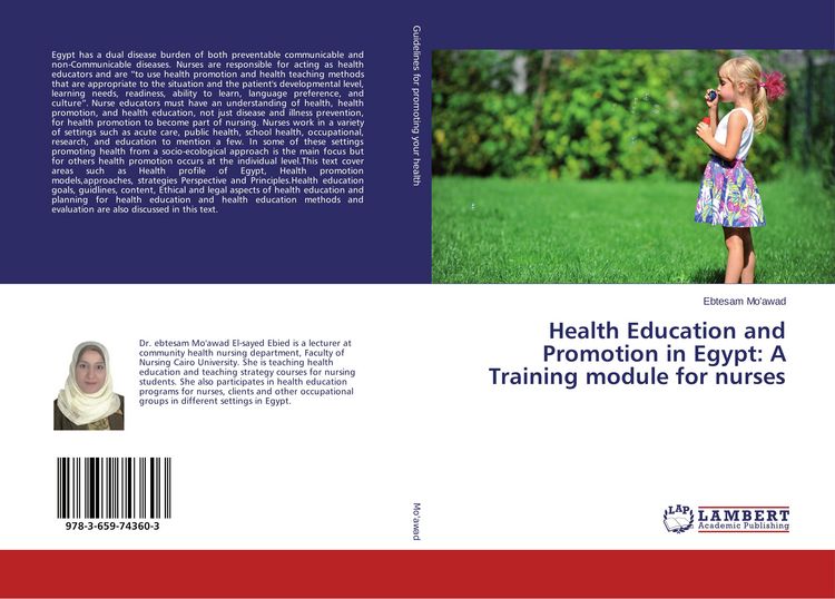 Produktbild: Health Education and Promotion in Egypt: A Training module for nurses