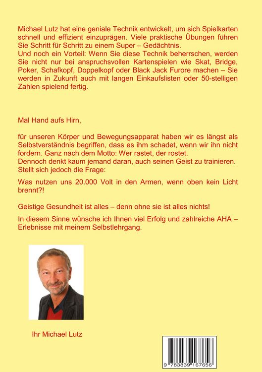 Produktbild: Spielkarten merken in Sekunden
