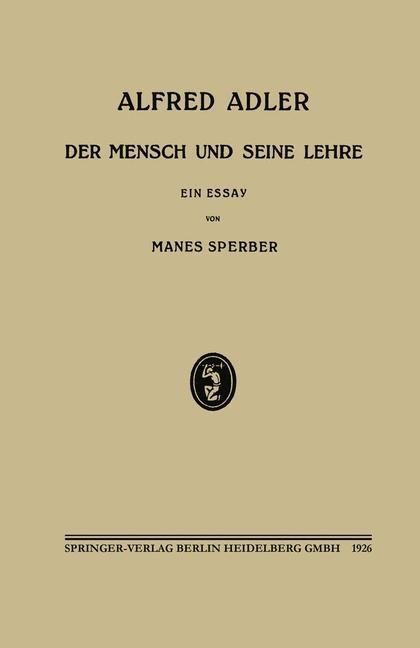 Produktbild: Alfred Adler