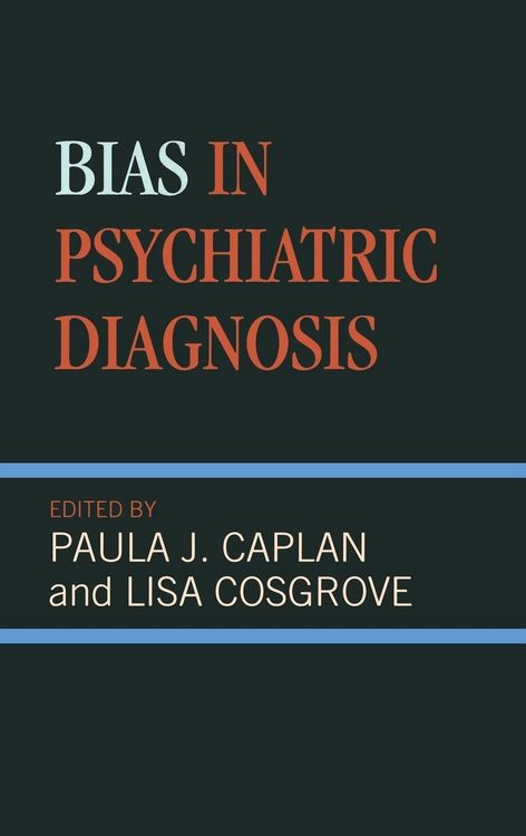 Produktbild: Bias in Psychiatric Diagnosis