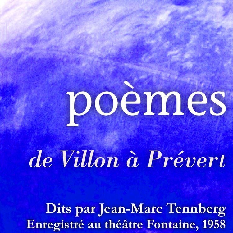 Produktbild: Po&eacute;sies lues par JeanMarc Tennberg