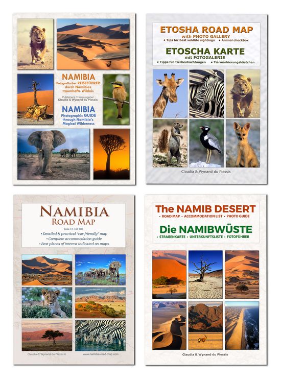 Produktbild: Das komplette Kartenset NAMIBIA Plus (4-teilig)