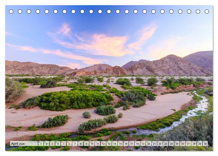 Produktbild: Namibia - Kunene (Tischkalender 2026 DIN A5 quer), CALVENDO Monatskalender