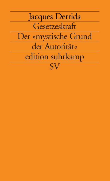Produktbild: Gesetzeskraft