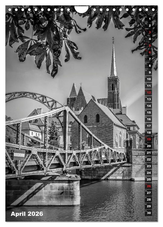 Produktbild: BRESLAU SCHWARZWEI&szlig; (Wandkalender 2026 DIN A4 hoch), CALVENDO Monatskalender