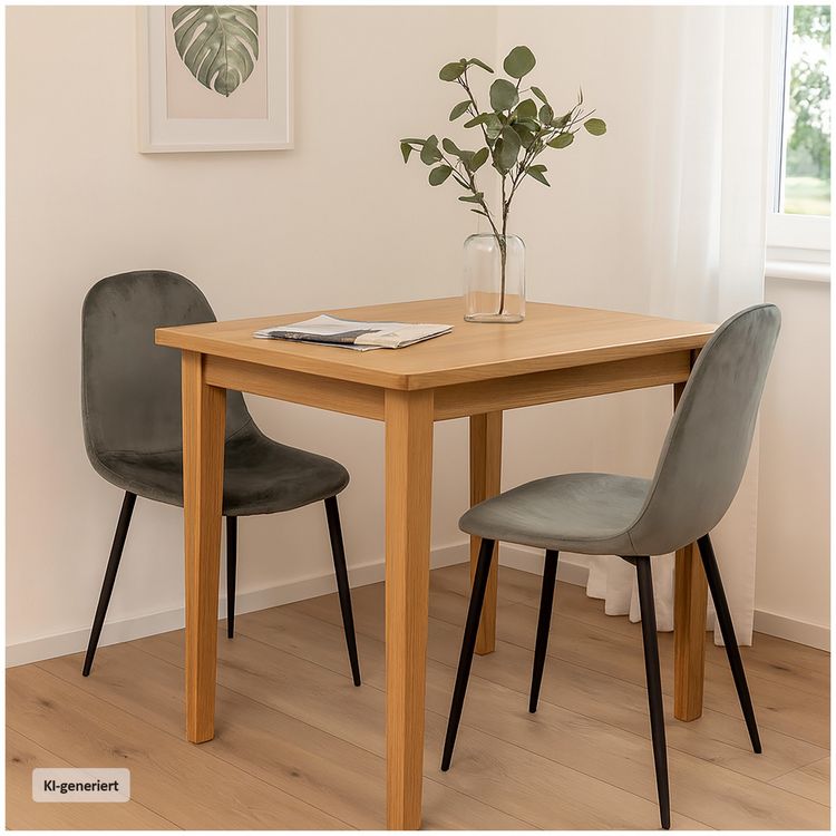 Produktbild: HTI-Living HTI-Living Stuhl Savannah Velvet 2er-Set HTI-Living Stuhl Savannah Velvet 2er-Set