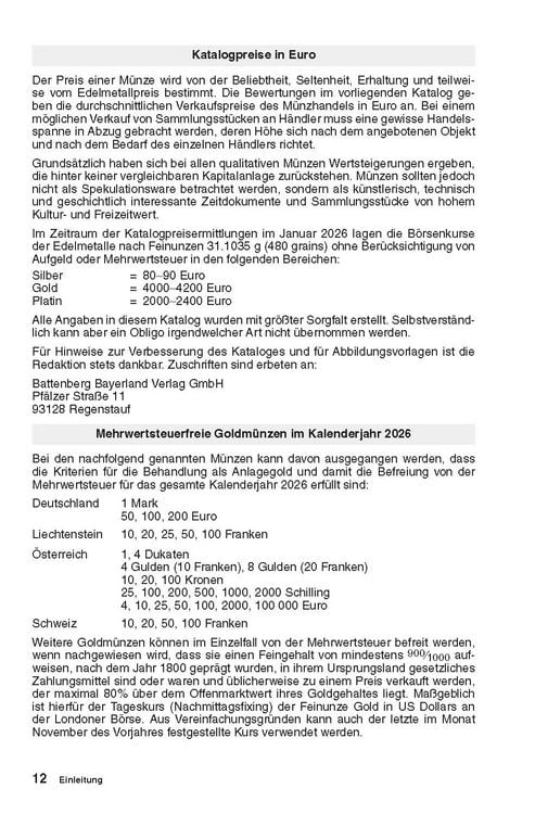 Produktbild: Kleiner deutscher M&uuml;nzkatalog