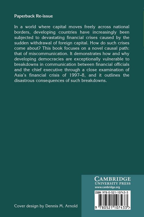 Produktbild: Globalization, Politics, and Financial Turmoil