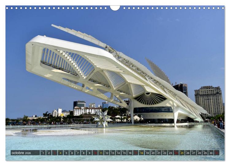 Produktbild: Tout simplement Rio de Janeiro (Calendrier mural 2026 DIN A3 vertical), CALVENDO calendrier mensuel