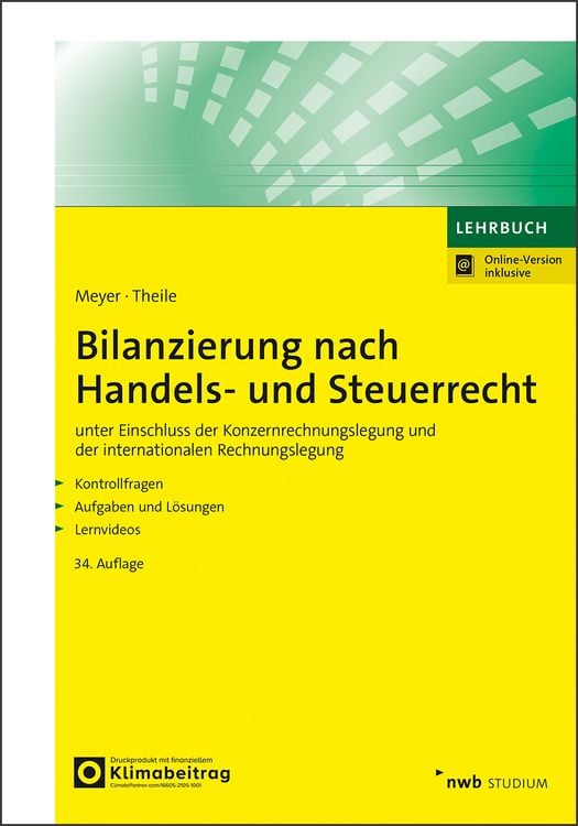 Produktbild: Bilanzierung nach Handels- und Steuerrecht
