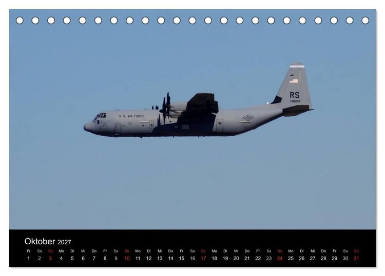 Produktbild: Milit&auml;r - Flugzeuge (Tischkalender 2027 DIN A5 quer), CALVENDO Monatskalender