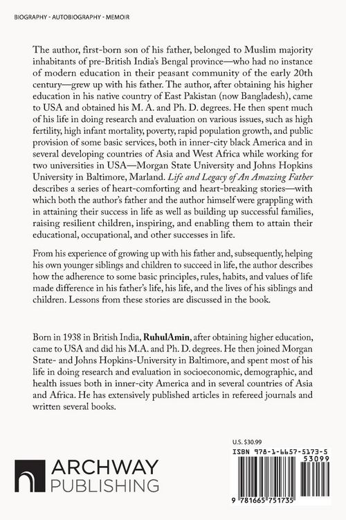 Produktbild: Life and Legacy of An Amazing Father