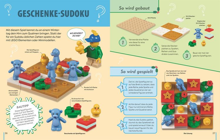 Produktbild: LEGO&reg; Weihnachten Das Spielebuch