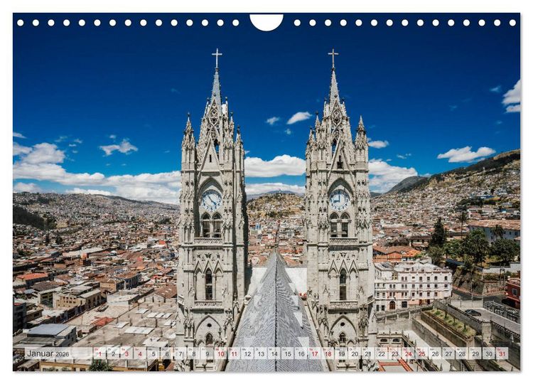 Produktbild: S&uuml;damerika - Von Quito nach Rio (Wandkalender 2026 DIN A4 quer), CALVENDO Monatskalender