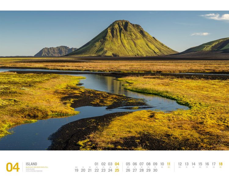 Produktbild: Island Kalender 2027 | Unterwegs zwischen Gletschern und Geysiren