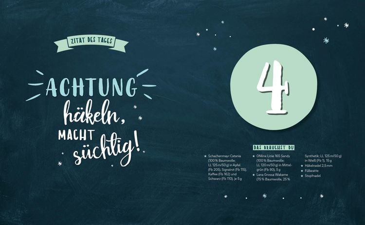 Produktbild: Mein Adventskalender-Buch H&auml;kelzauber