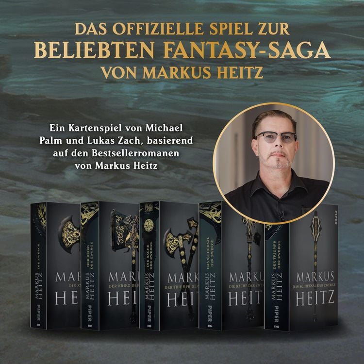 Produktbild: Die Zwerge &ndash; K&ouml;nigswahl. Das offizielle Kartenspiel zur Fantasy-Saga von Markus Heitz