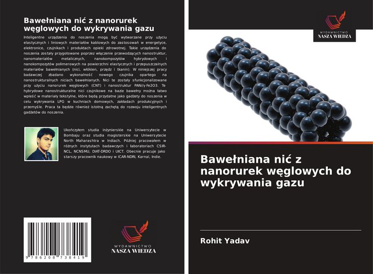 Produktbild: Bawe&iquest;niana ni&iquest; z nanorurek w&iquest;glowych do wykrywania gazu