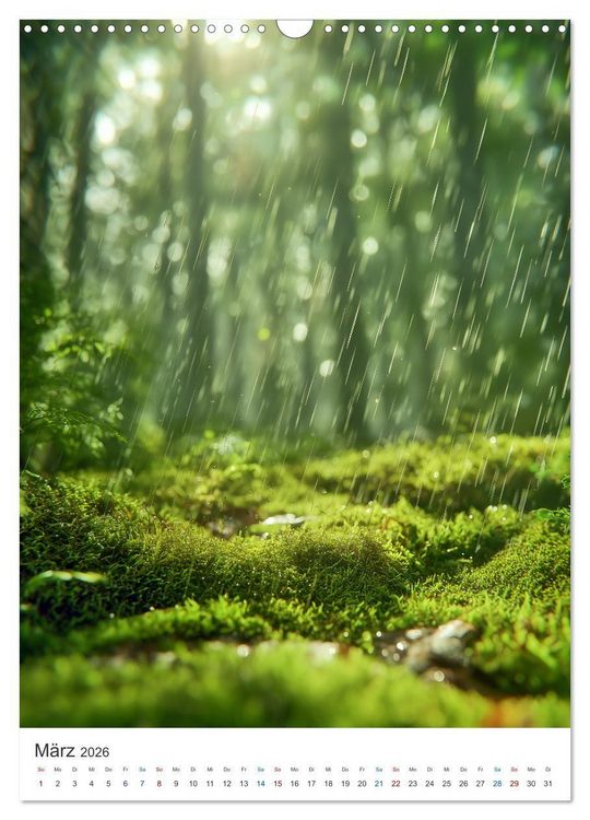 Produktbild: Natur im Jahreslauf (Wandkalender 2026 DIN A3 hoch), CALVENDO Monatskalender