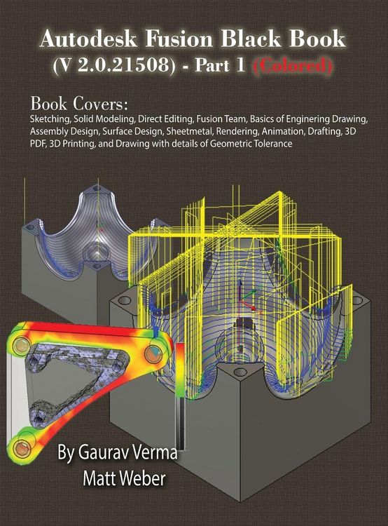 Produktbild: Autodesk Fusion Black Book (V 2.0.21508) Part 1