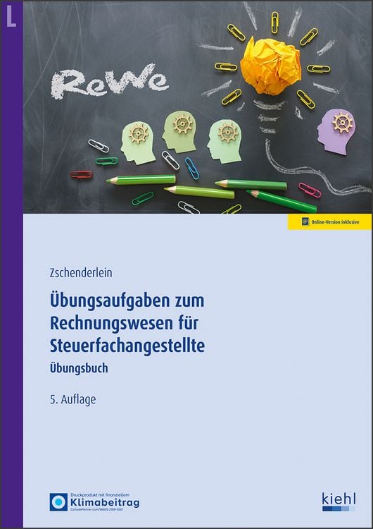 Produktbild: &Uuml;bungsaufgaben zum Rechnungswesen f&uuml;r Steuerfachangestellte