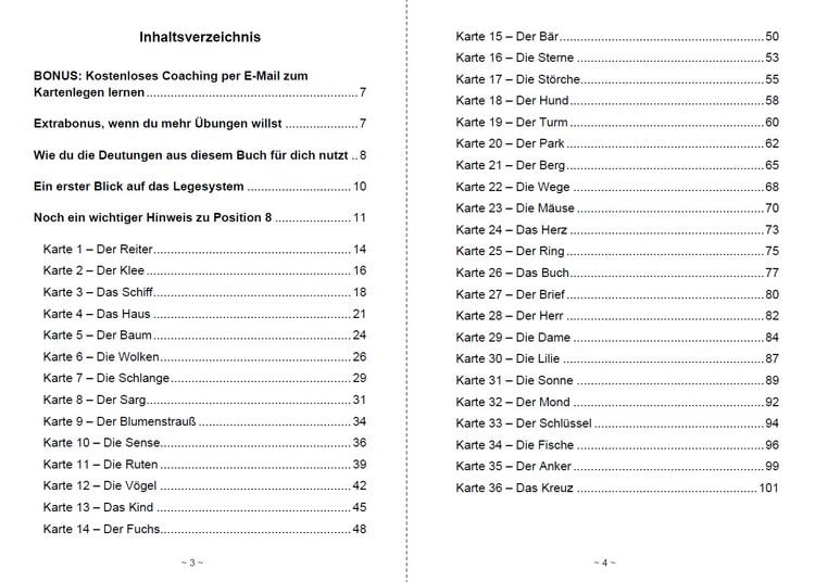 Produktbild: Lenormandkarten mit der vertiefenden Positionsdeutung f&uuml;r klare Antworten
