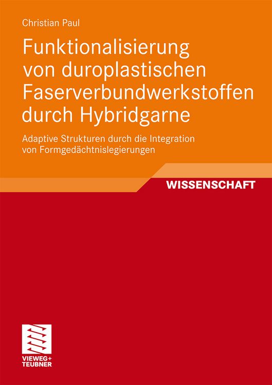 Produktbild: Funktionalisierung von duroplastischen Faserverbundwerkstoffen durch Hybridgarne