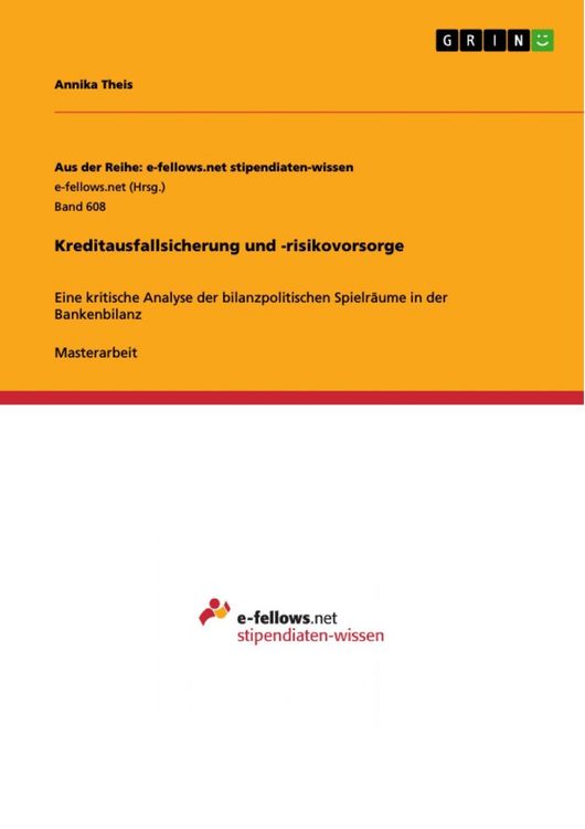 Produktbild: Kreditausfallsicherung und -risikovorsorge